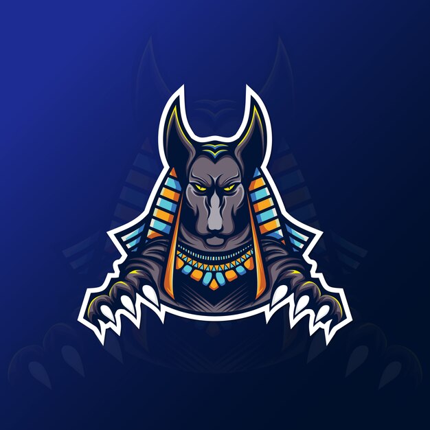 Download Free Anubis Mascot For Esport Gaming Logo Premium Vector Use our free logo maker to create a logo and build your brand. Put your logo on business cards, promotional products, or your website for brand visibility.