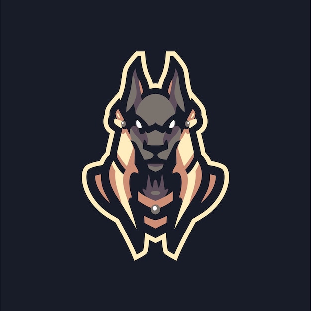 Download Free Anubis Mascot Logo Premium Vector Use our free logo maker to create a logo and build your brand. Put your logo on business cards, promotional products, or your website for brand visibility.