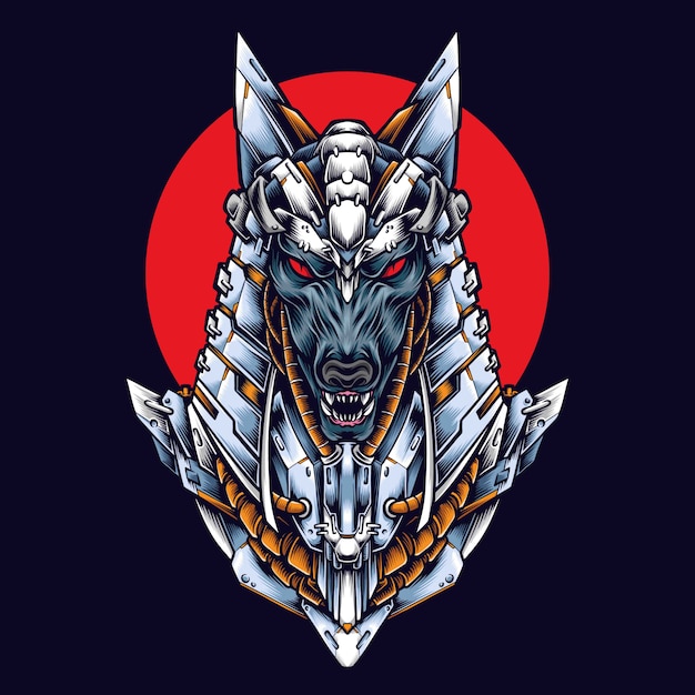 Download Free Anubis Mecha Illustration Premium Vector Use our free logo maker to create a logo and build your brand. Put your logo on business cards, promotional products, or your website for brand visibility.