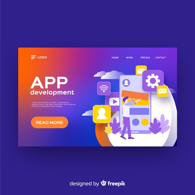 Download Mobile App Development Company Logo PSD - Free PSD Mockup Templates
