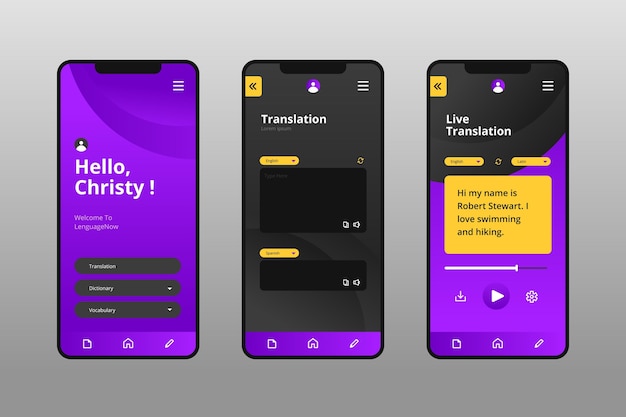 app-to-learn-languages-free-vector