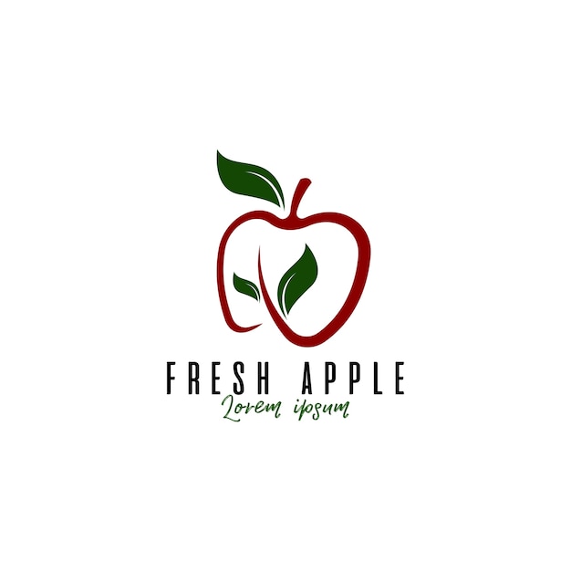 Download Free Apple Fruit Logo Premium Vector Use our free logo maker to create a logo and build your brand. Put your logo on business cards, promotional products, or your website for brand visibility.