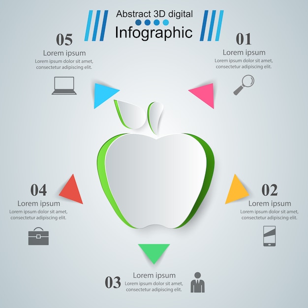 Download Free Apple Health Business Infographic Premium Vector Use our free logo maker to create a logo and build your brand. Put your logo on business cards, promotional products, or your website for brand visibility.