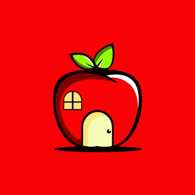 Download Free Apple House Logo Premium Vector Use our free logo maker to create a logo and build your brand. Put your logo on business cards, promotional products, or your website for brand visibility.