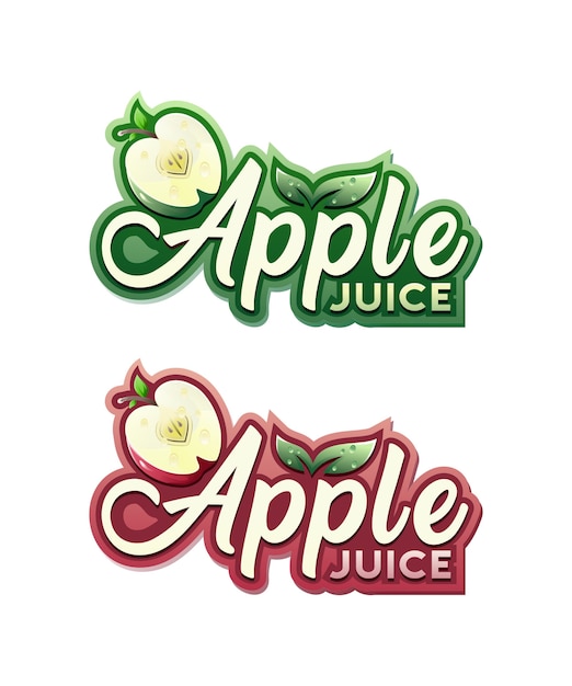 Download Free Apple Juice Logo Premium Vector Use our free logo maker to create a logo and build your brand. Put your logo on business cards, promotional products, or your website for brand visibility.