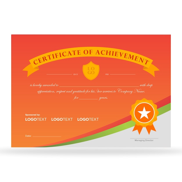 Premium Vector | Appreciation certificate templates