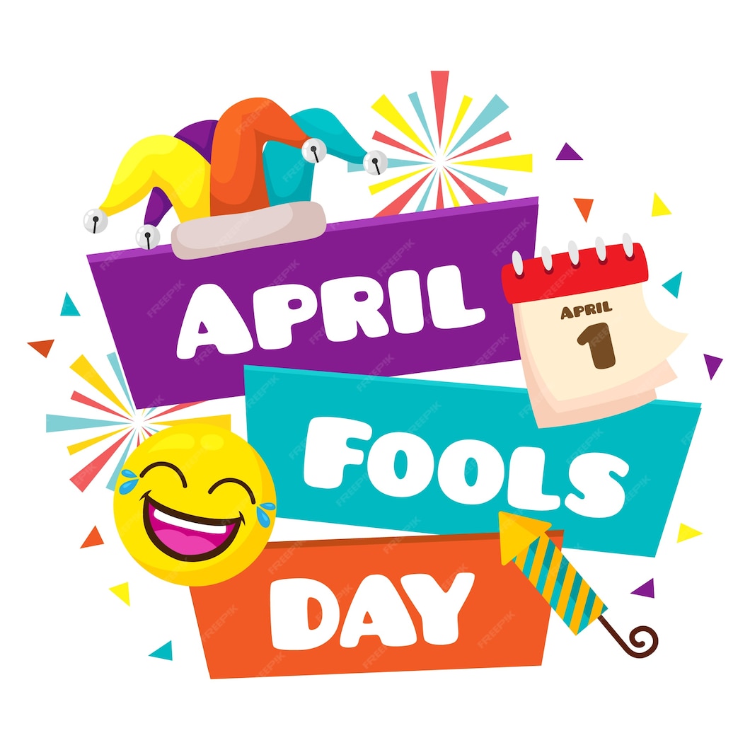 Free Vector | April fools day in flat design