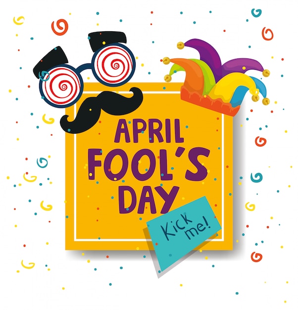 premium-vector-april-fools-day-with-crazy-mask-and-decoration