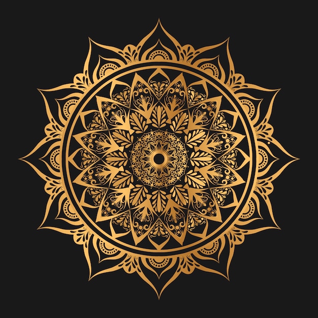 Download Arabesque Tile With Mandala 1 SVG File