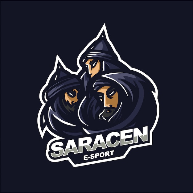 Download Free Arabic Saracen Knight E Sport Gaming Mascot Logo Template Use our free logo maker to create a logo and build your brand. Put your logo on business cards, promotional products, or your website for brand visibility.