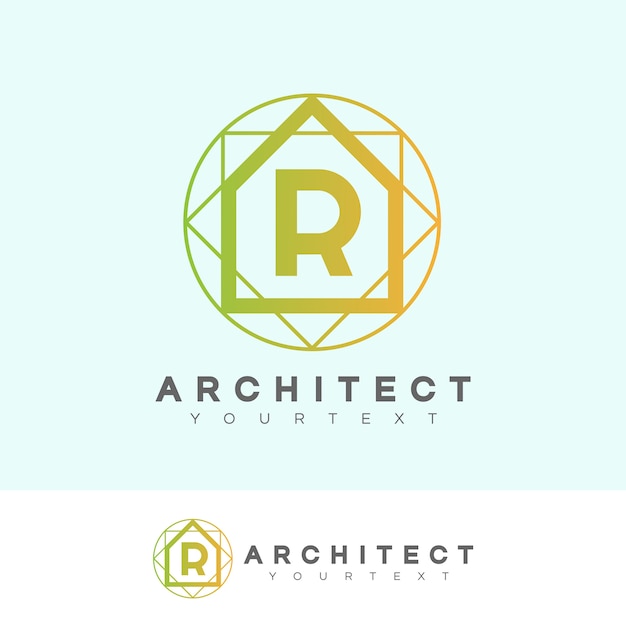 Download Free Architect Initial Letter R Logo Design Premium Vector Use our free logo maker to create a logo and build your brand. Put your logo on business cards, promotional products, or your website for brand visibility.