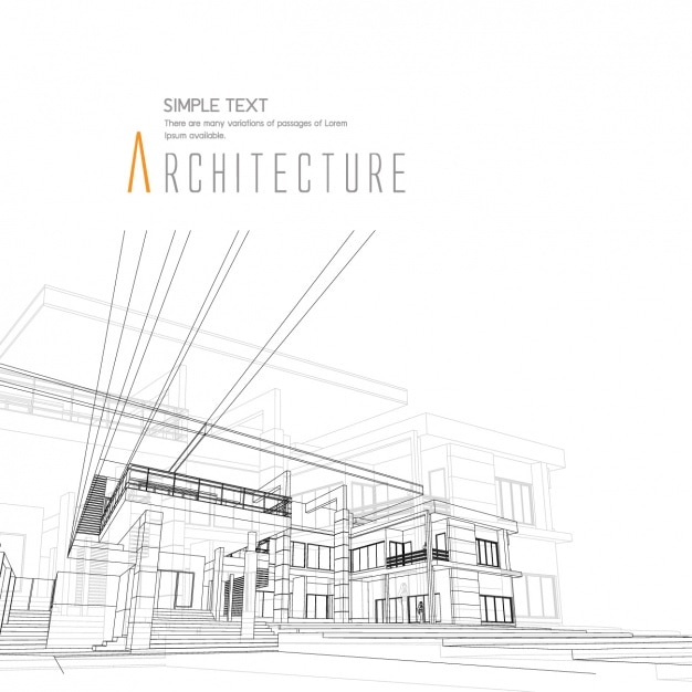 architecture presentation vector