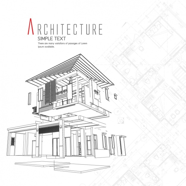 Architecture background design Vector | Free Download