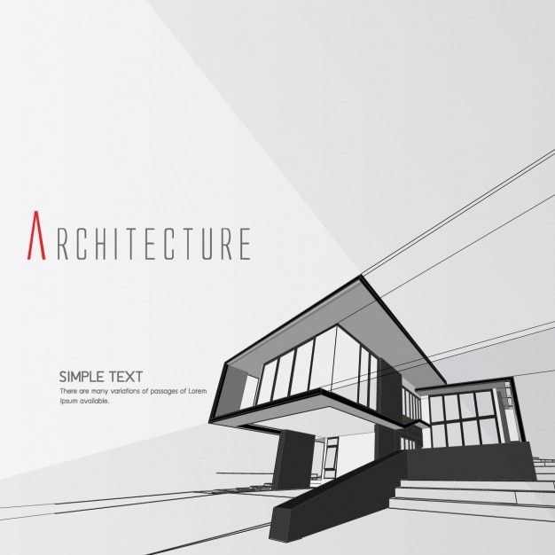 architecture presentation vector