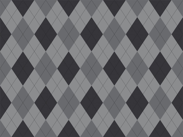Premium Vector Argyle Pattern Seamless Fabric Texture Background
