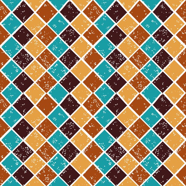 Argyle seamless pattern Premium Vector
