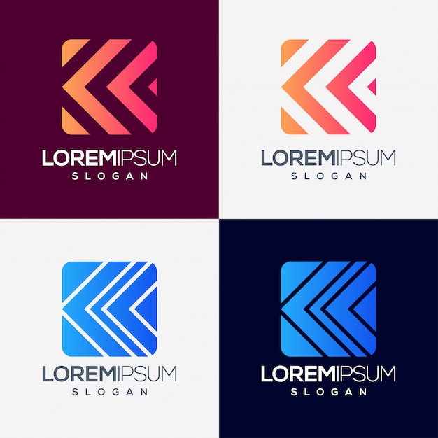 Download Free Arrow Colorful Gradient Logo Design Premium Vector Use our free logo maker to create a logo and build your brand. Put your logo on business cards, promotional products, or your website for brand visibility.