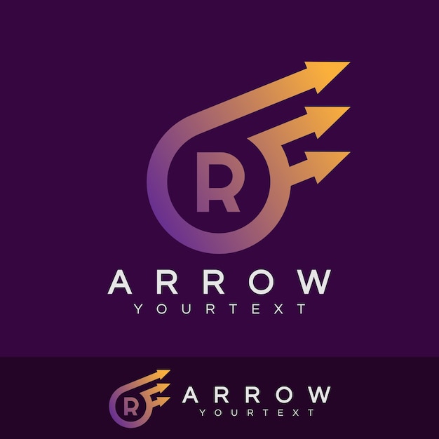 Download Free Arrow Initial Letter R Logo Design Premium Vector Use our free logo maker to create a logo and build your brand. Put your logo on business cards, promotional products, or your website for brand visibility.