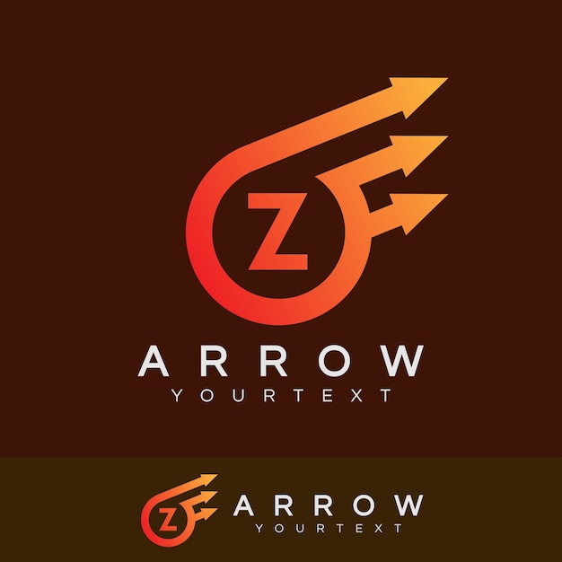Download Free Arrow Initial Letter Z Logo Design Premium Vector Use our free logo maker to create a logo and build your brand. Put your logo on business cards, promotional products, or your website for brand visibility.