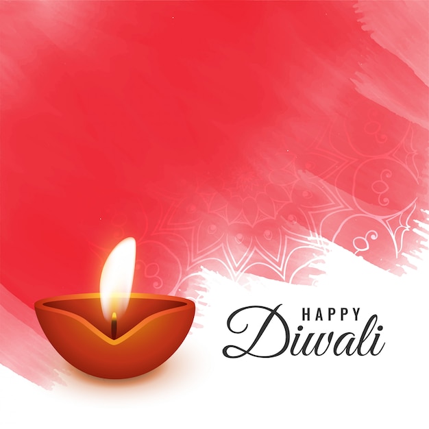 Artistic diwali festival background\
design