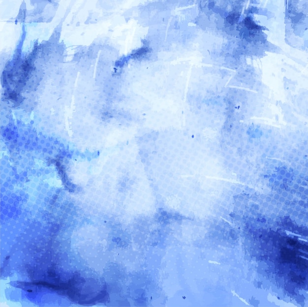 Artistic watercolor texture, blue color
