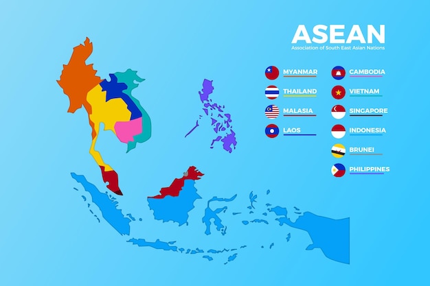 free-vector-asean-map-infographic