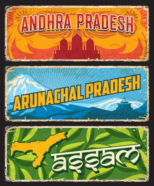 premium-vector-assam-andhra-and-arunachal-pradesh-india-states-or