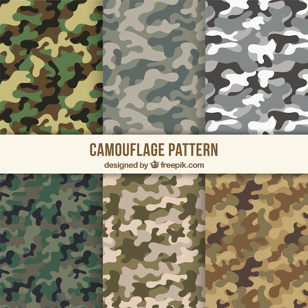 Types Of Camouflage Patterns