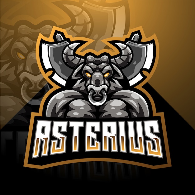 Download Free Asterius Esport Mascot Logo Design Premium Vector Use our free logo maker to create a logo and build your brand. Put your logo on business cards, promotional products, or your website for brand visibility.