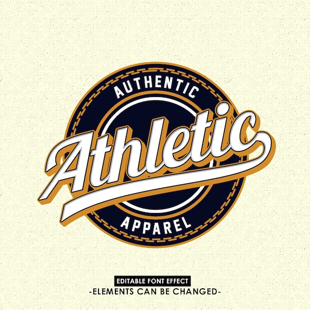 Download Free Athletic Logo Design For Clothing Or Label With Retro Style Use our free logo maker to create a logo and build your brand. Put your logo on business cards, promotional products, or your website for brand visibility.