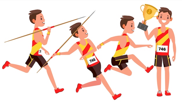 Cartoon Athletics Images