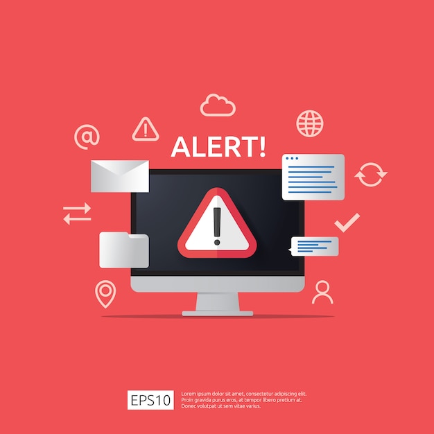 Download Free Attention Warning Attacker Alert Sign With Exclamation Mark On Use our free logo maker to create a logo and build your brand. Put your logo on business cards, promotional products, or your website for brand visibility.