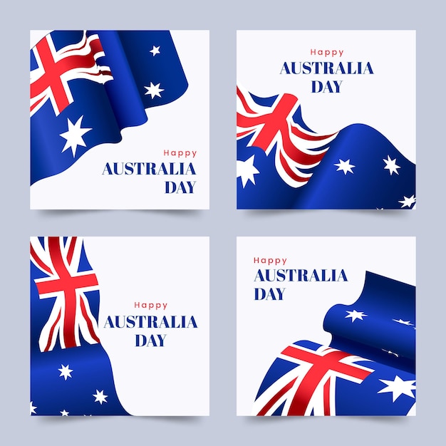 free-vector-australia-day-greeting-cards-pack
