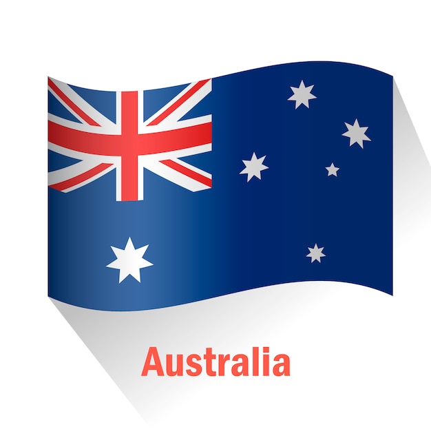 Download Australia flag background | Free Vector