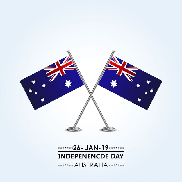 Australia Independence Day Premium Vector