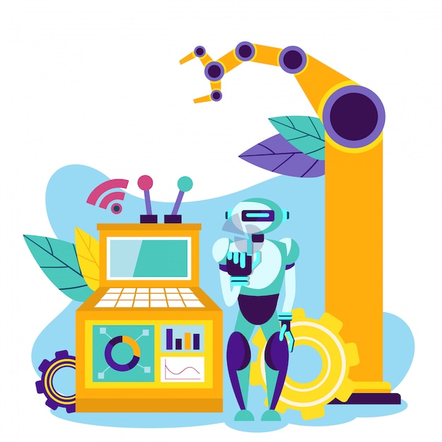 vector robot control