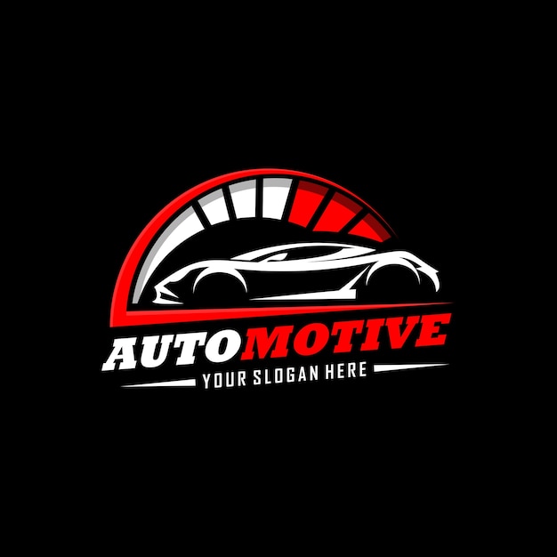 Automotive logo | Premium Vector