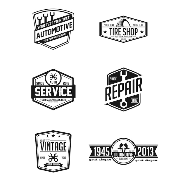Download Free Automotive Logo Premium Vector Use our free logo maker to create a logo and build your brand. Put your logo on business cards, promotional products, or your website for brand visibility.