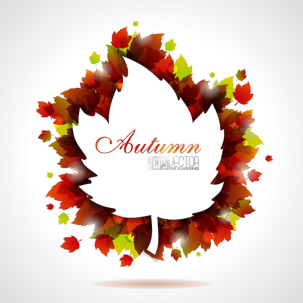 Autumn background design