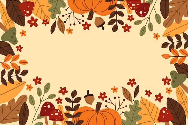Free Vector Autumn Background