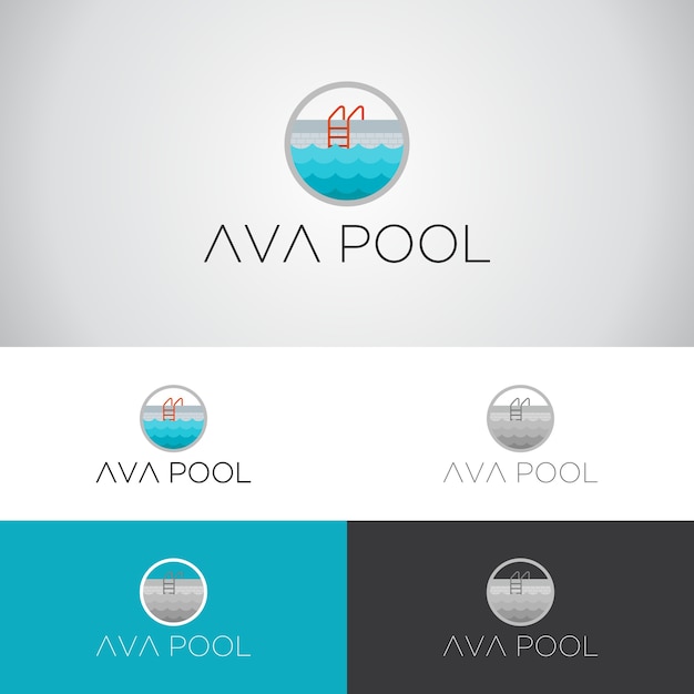 Download Free Ava Pool Logo Design Template Premium Vector Use our free logo maker to create a logo and build your brand. Put your logo on business cards, promotional products, or your website for brand visibility.