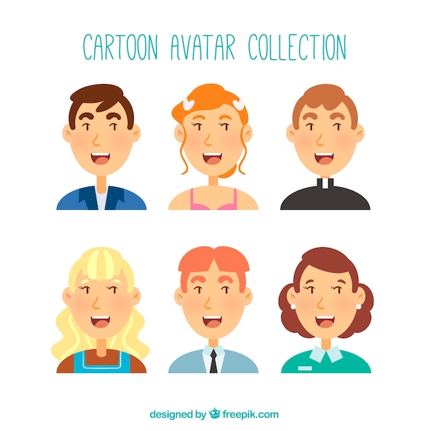 Avatar Set Vector Free Download