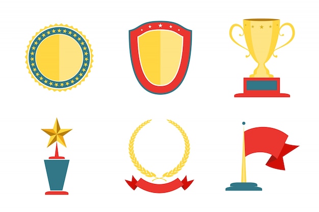 Award Badges Collection Vector | Free Download