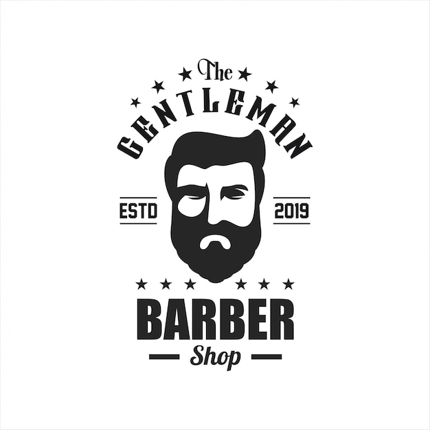 Download Free Awesome Barber Shop Logo Design Premium Vector Use our free logo maker to create a logo and build your brand. Put your logo on business cards, promotional products, or your website for brand visibility.