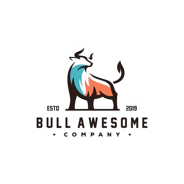 Download Logo Vector Bull PSD - Free PSD Mockup Templates
