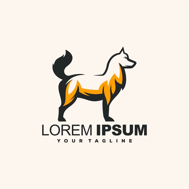 Download Free Awesome Dog Logo Design Illustration Premium Vector Use our free logo maker to create a logo and build your brand. Put your logo on business cards, promotional products, or your website for brand visibility.