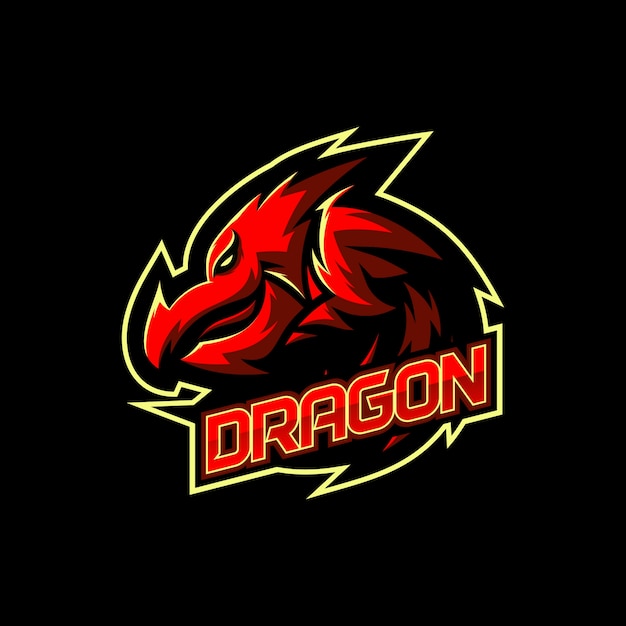 Premium Vector | Awesome dragon mascot