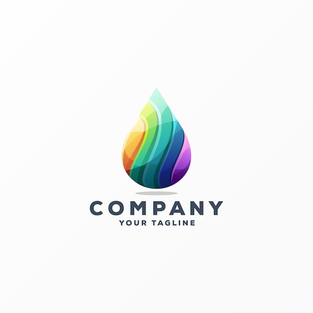 Download Free Awesome Drop Water Logo Design Vector Premium Vector Use our free logo maker to create a logo and build your brand. Put your logo on business cards, promotional products, or your website for brand visibility.