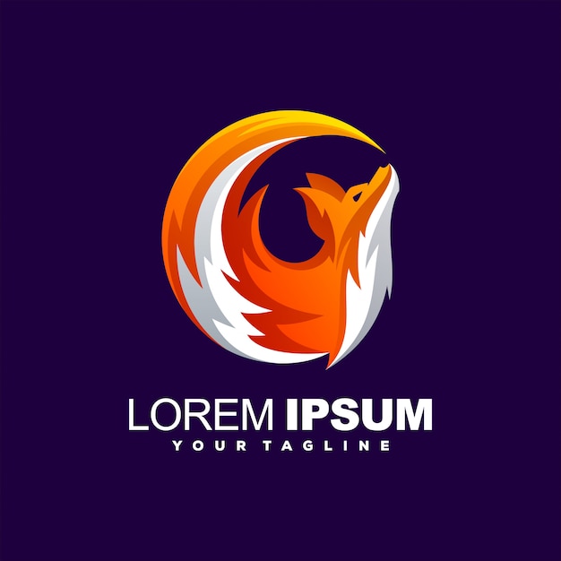 Download Free Awesome Fox Gradient Logo Design Premium Vector Use our free logo maker to create a logo and build your brand. Put your logo on business cards, promotional products, or your website for brand visibility.
