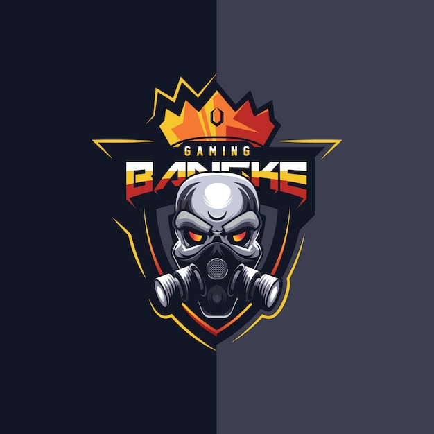 Download Awesome gaming esport logo design Vector | Premium Download